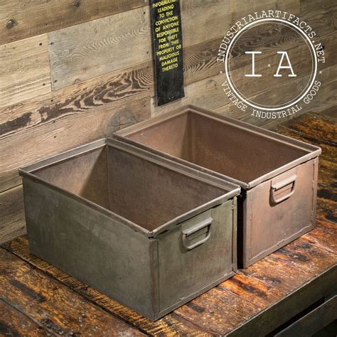 retro metal storage box|decorative storage with lids.